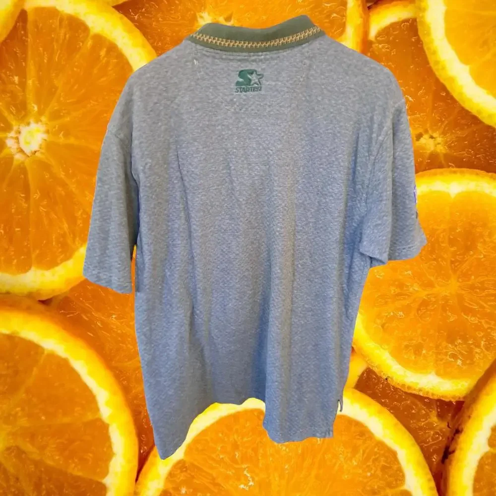 Vintage VTG NFL Starter Pro‎ Line Green Bay Packers Short Sleeve Polo Size XL